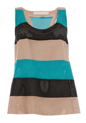 Drome stripe vest - Black