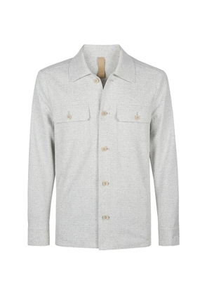 Eleventy four-pocket overshirt - Grey