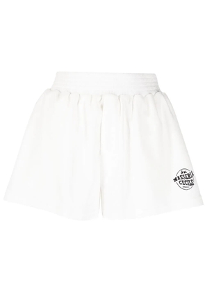 Être Cécile terry-cloth track shorts - White