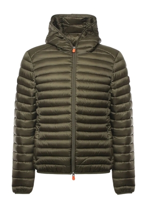 Save The Duck hooded zip jacket - Green