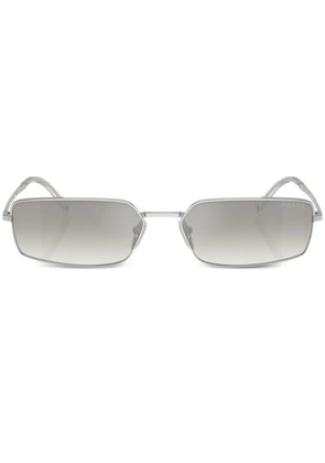 Prada Eyewear Prada PR A60S rectangle sunglasses - Silver