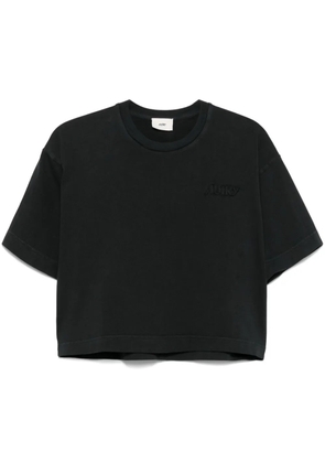 Autry cropped T-shirt - Black