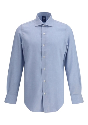 Finamore 1925 Napoli long-sleeved shirt - Blue