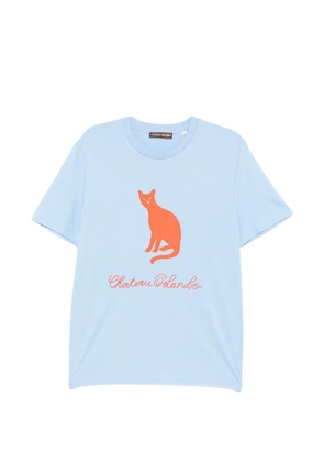 CHATEAU ORLANDO graphic-print T-shirt - Blue