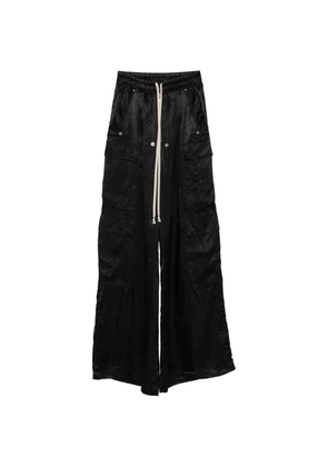 Rick Owens cargo drawstring trousers - Black