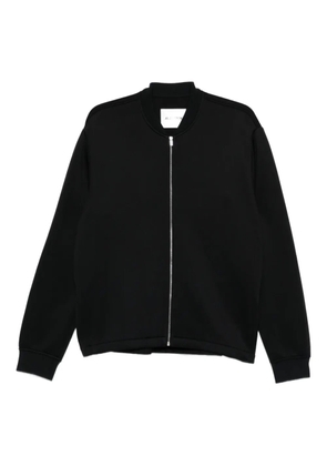 Jil Sander zip-front sweatshirt - Black