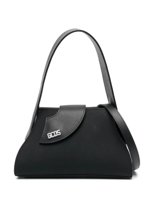 GCDS small Comma logo-lettering tote bag - Black