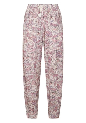 MARANT ÉTOILE drawstring trousers - Neutrals