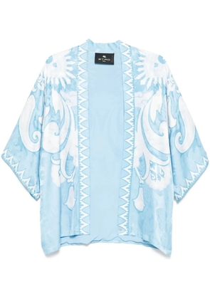 ETRO printed jacket - Blue