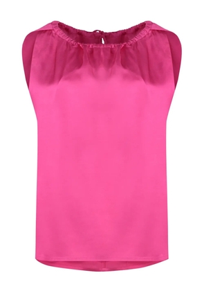 Yves Salomon satin blouse - Pink