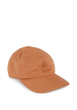 ISABEL MARANT logo-embroidered cap - Orange