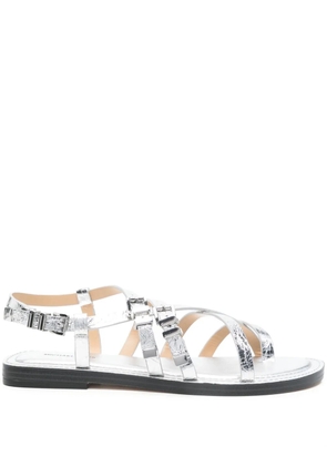 Michael Michael Kors metallic flats - Silver