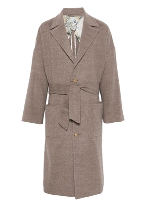 ETRO wool coat - Neutrals