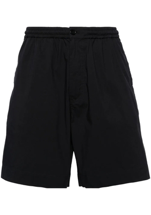 ASPESI elasticated-waist poplin shorts - Blue