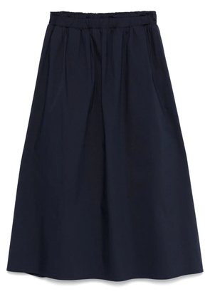 Gran Sasso A-line midi skirt - Blue