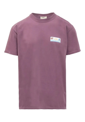 KidSuper laundromat-graphic T-shirt - Purple
