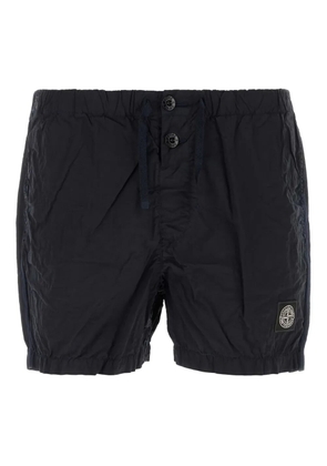 Stone Island Compass Badge swim shorts - Blue