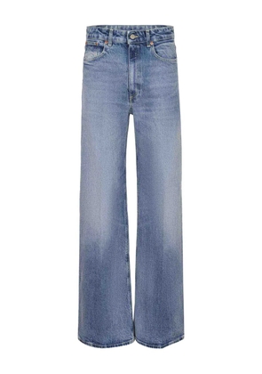 DONDUP Beatrix patch-logo jeans - Blue