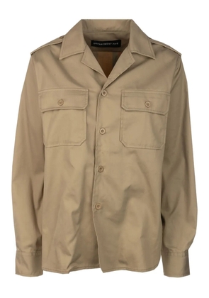 Department 5 patch-pocket shirt - Neutrals