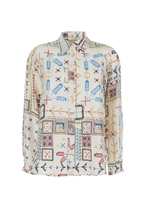 Momoni patterned shirt - Neutrals