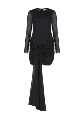 Giuseppe Di Morabito draped mini dress - Black