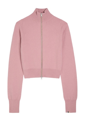 extreme cashmere Lemon zip-up sweater - Pink