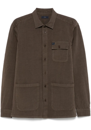 Fay canvas shirt - Brown