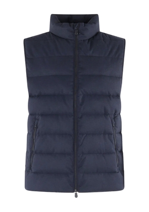 Save The Duck zip sleeveless gilet - Blue