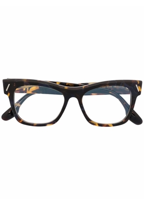 Victoria Beckham Eyewear tortoiseshell-frame glasses - Brown