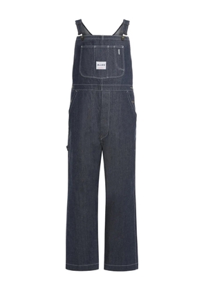 Moorer Jamine 5-pocket denim dungarees - Blue