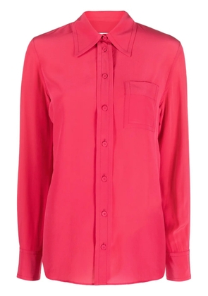 Lanvin button-down silk shirt - Pink