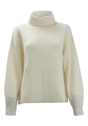 Max & Moi roll-neck ribbed sweater - Neutrals
