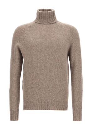 Ma'ry'ya turtleneck ribbed-cuff sweater - Grey