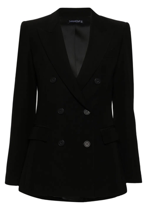 DRHOPE double-breasted blazer - Black