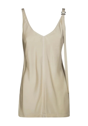 Sportmax Waser strap-detailed tank top - Neutrals