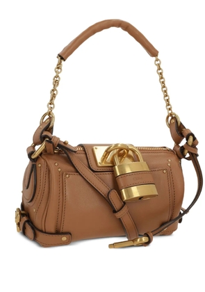 Chloé small Paddington leather tote bag - Brown