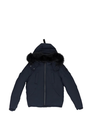 Moose Knuckles zip-up hooded jacket - Blue