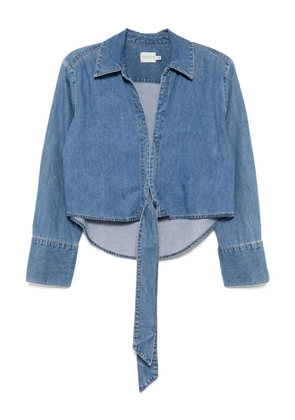 alice + olivia Hannon Chambray top - Blue