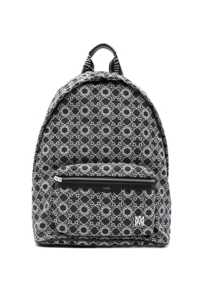 AMIRI Ma Quad patterned backpack - Black