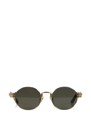 Jean Paul Gaultier oval-frame sunglasses - Gold