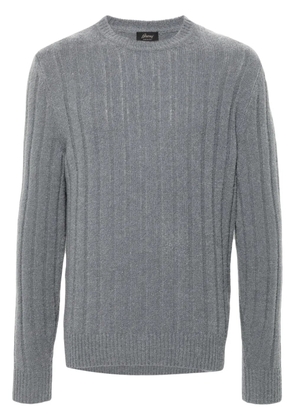 Brioni ribbed-knit sweater - Grey