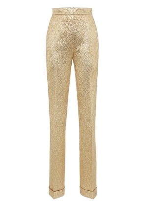 DSQUARED2 metallic trousers - Gold