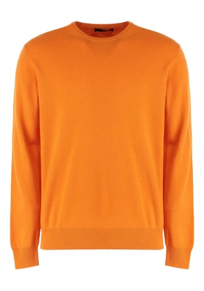 Moorer round-neck sweater - Orange