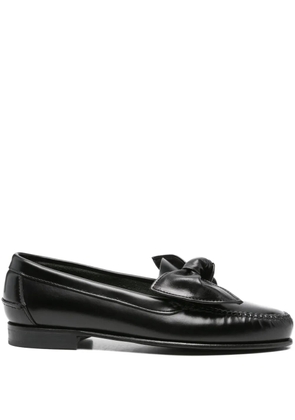 Hereu Corbati bow-detail loafers - Black