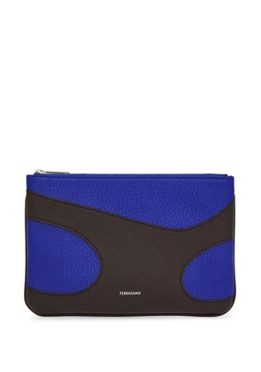 Ferragamo logo-print cut out smartphone case - Brown