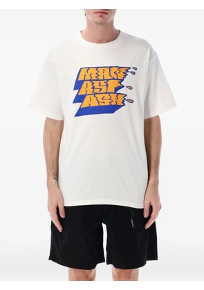 MANASTASH Sneeze graphic print T-shirt - White