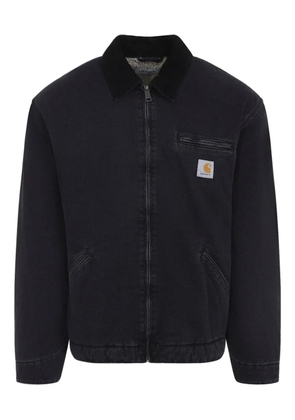 Carhartt WIP OG Detroit zip-fastening corduroy-collar jacket - Black