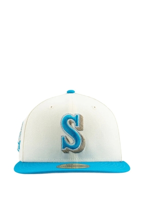 NEW ERA CAP embroidered hat - White