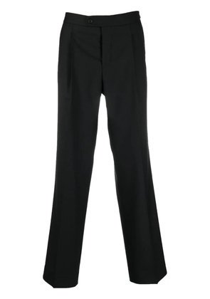 Sunflower cropped straight-leg trousers - Black