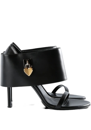 Givenchy leather heeled sandals - Black